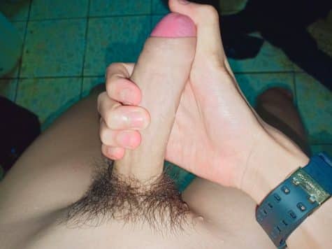 Big uncut cock