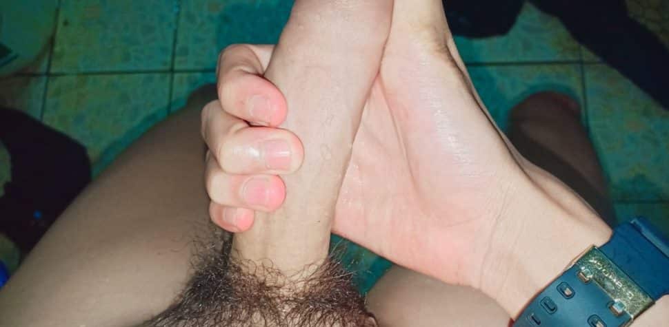 Big uncut cock