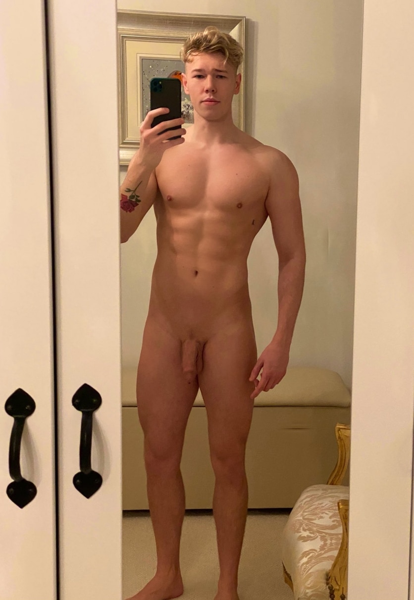 Naked self picture boy