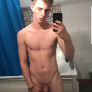 Nude Boy Selfie