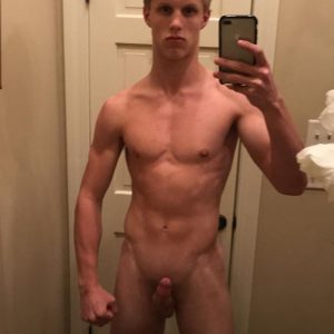 Nude mirror boy