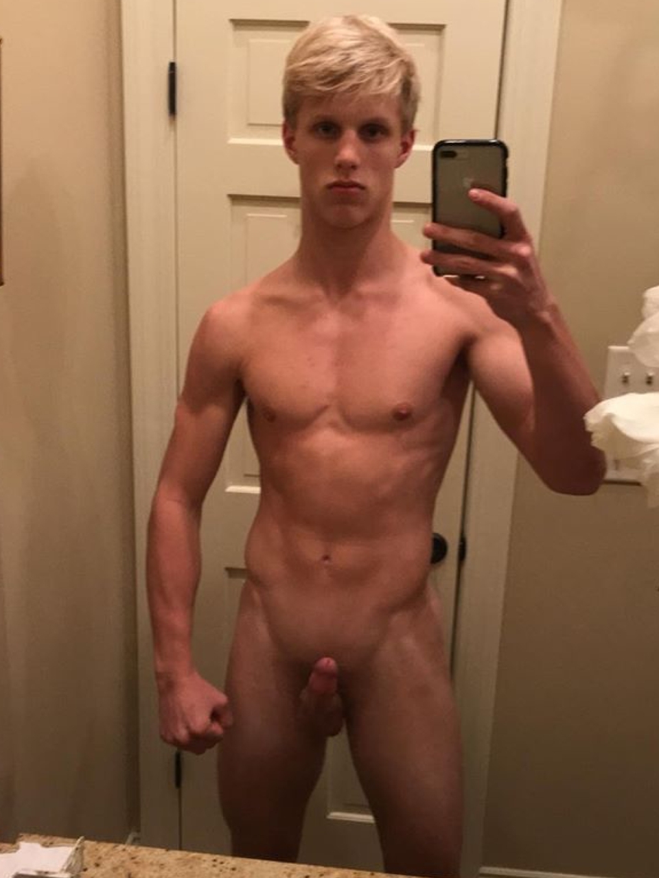 Nude mirror boy
