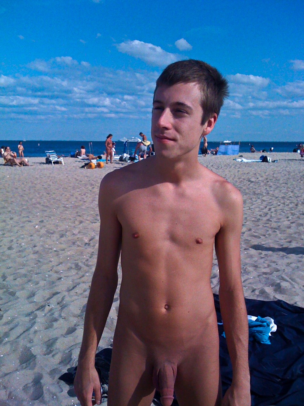 Nude Beach stor penis