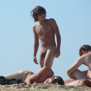 Nudist With A Big Penis
