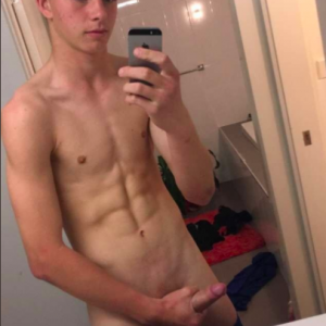 Selfie Boy Showing Cock