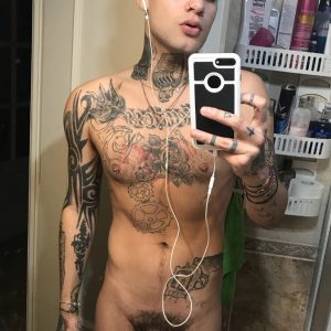 Selfie Boy Showing Cock