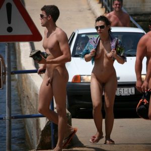 Sexy Uncut Nudist Man