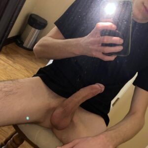 Shaved cock and balls