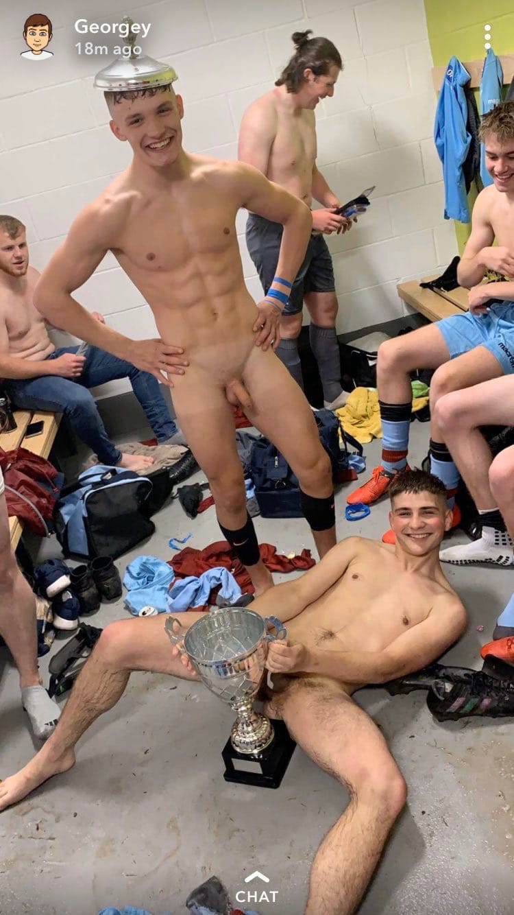 Sport boy with soft cock