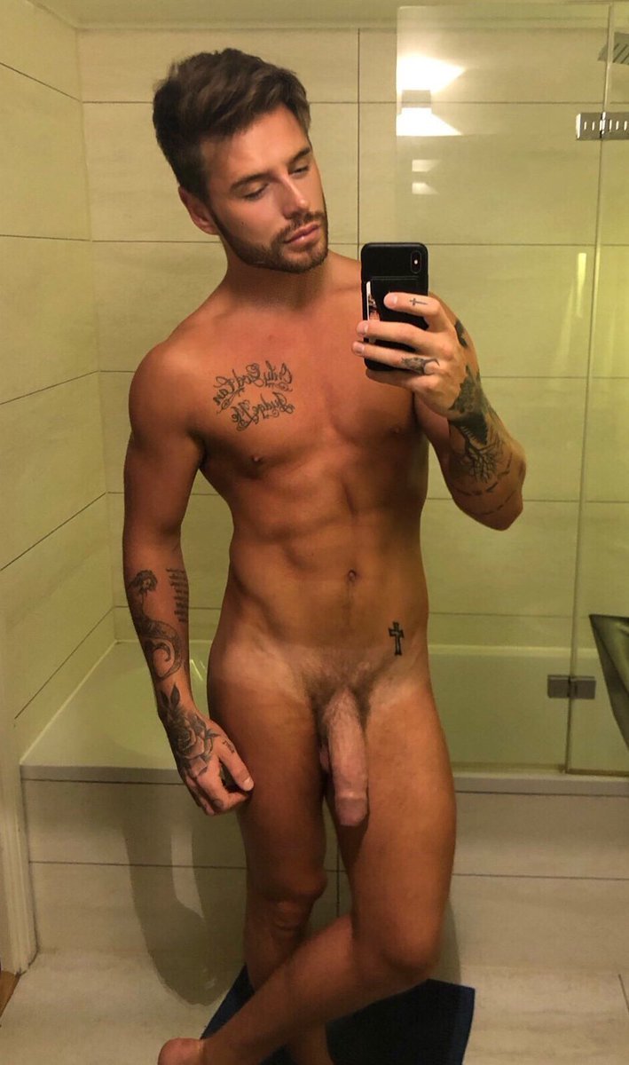 Nude selfie boys showing cock.